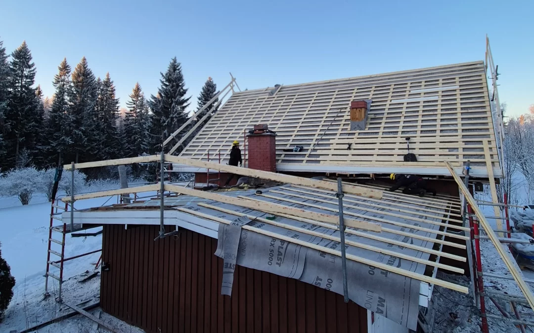 Voiko kattoremontin tehdä itse?